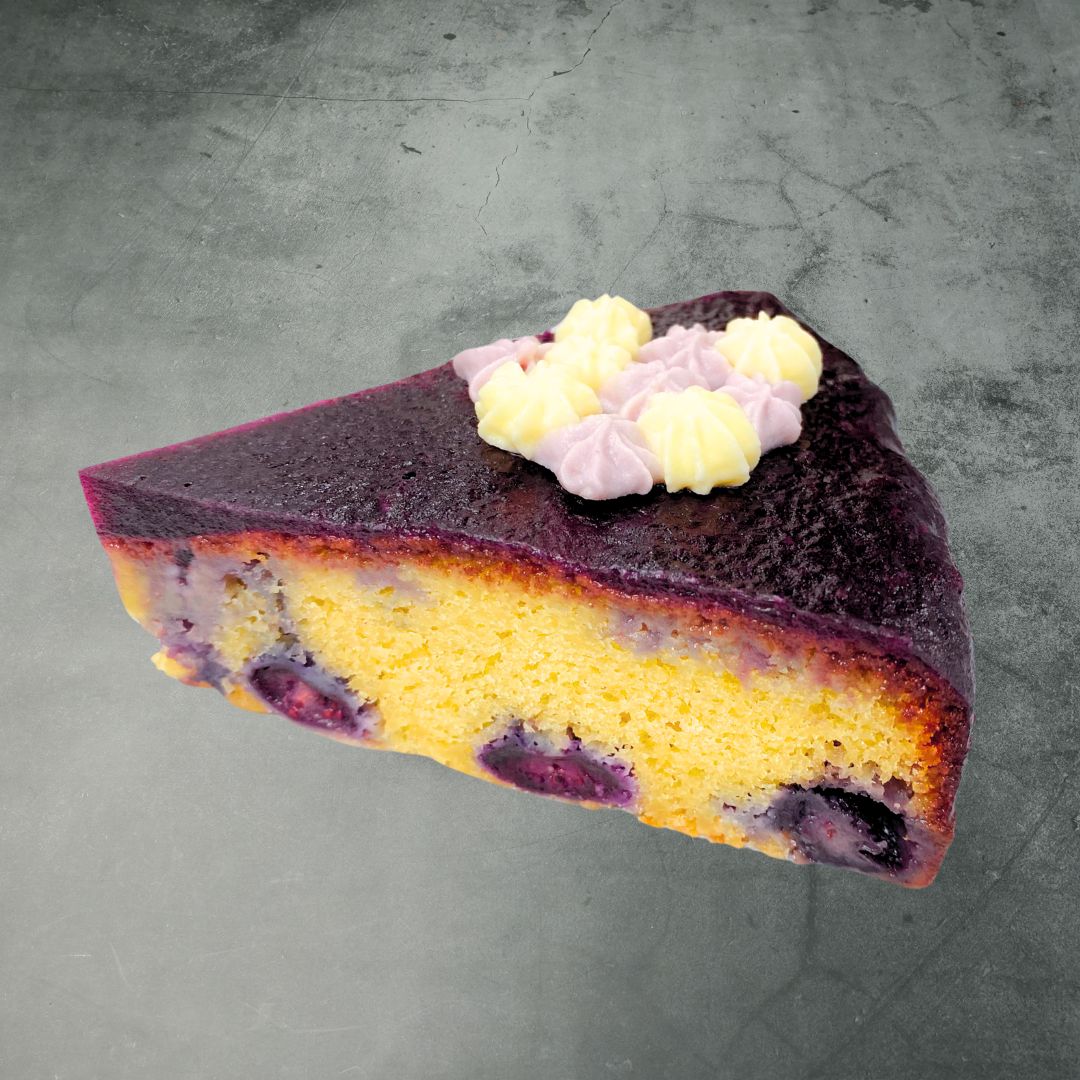 あじさいブルーベリーケーキ